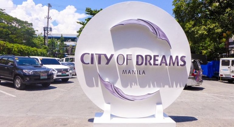 City of Dreams Manila Sign